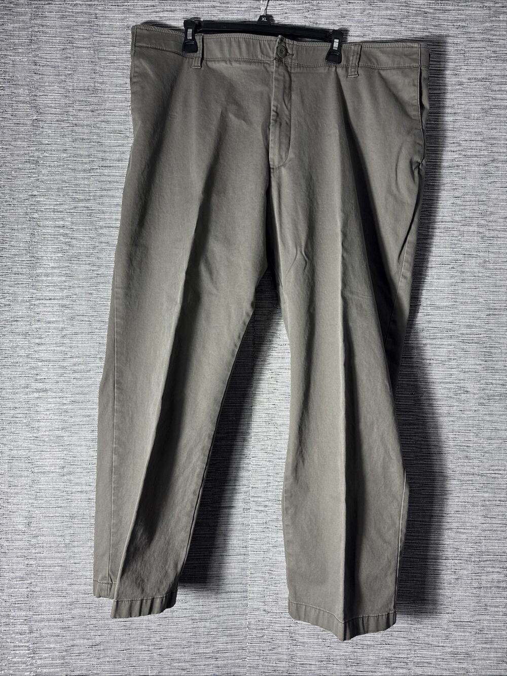Wrangler Authentics Comfort Flex Waist Khaki Pants, 42x30